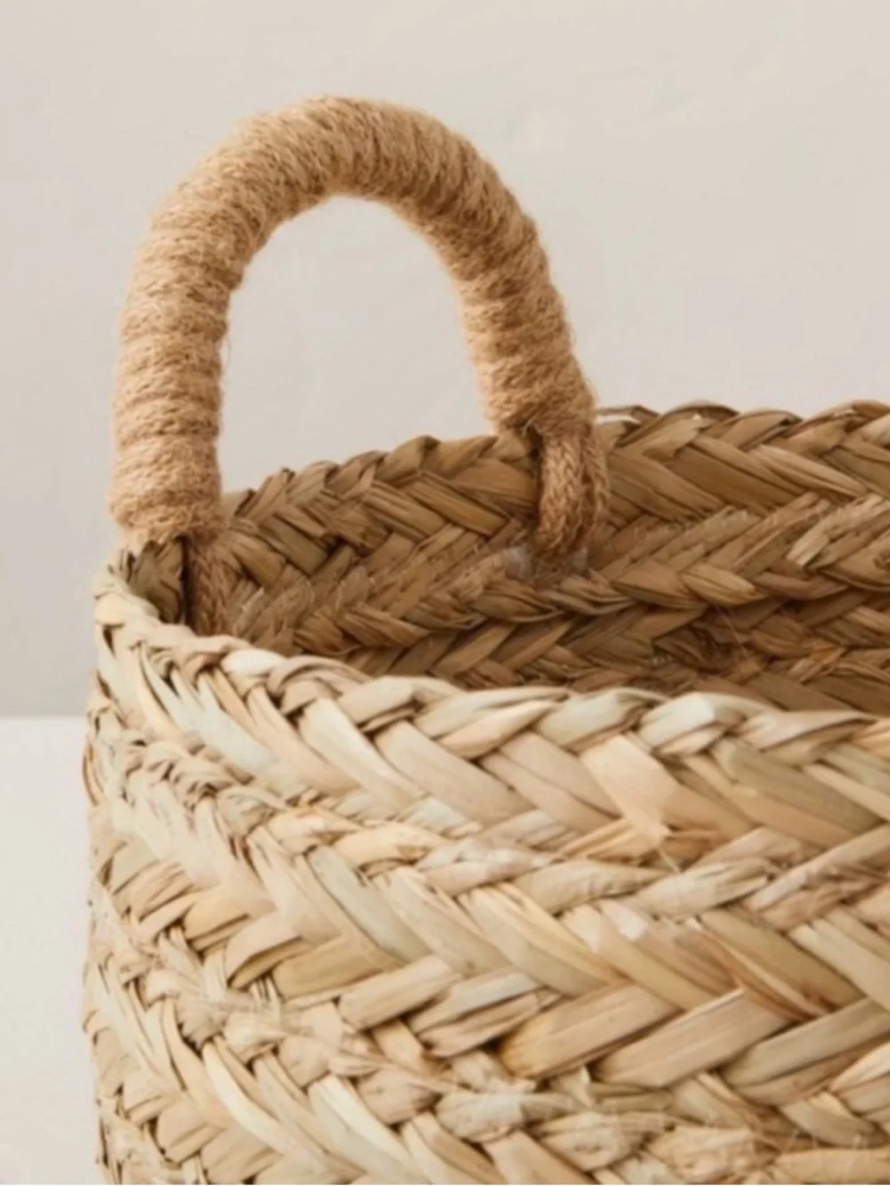 Hearth & Hand with Magnolia Braided Storage Basket, Large, LIKE NEW